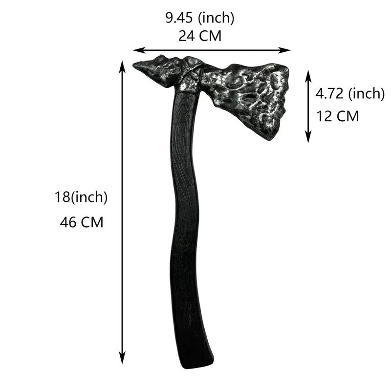 Plastic Axe Bent Hook Props Alien Skull Sickle Skull Ghost Axe Dress Up Party Weapons & Equipment Props