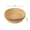 Air Fryer Paper Liners Disposable Oil-proof Waterproof Baking Paper Round Square And Rectangle Parchment Kitchen Party Supplies 5