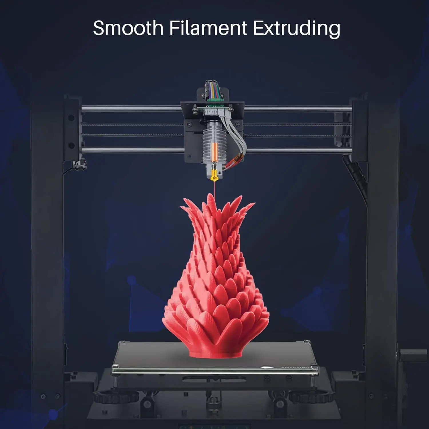 Aggiorna tutto il metallo bimetallico calore rame titanio TC4 gola alta temperatura compatibile con Anycubic Mega S, Mega Pro, Vyper, Chiron, Kobra Max 3D parti della stampante (Bimetal Heatbreak