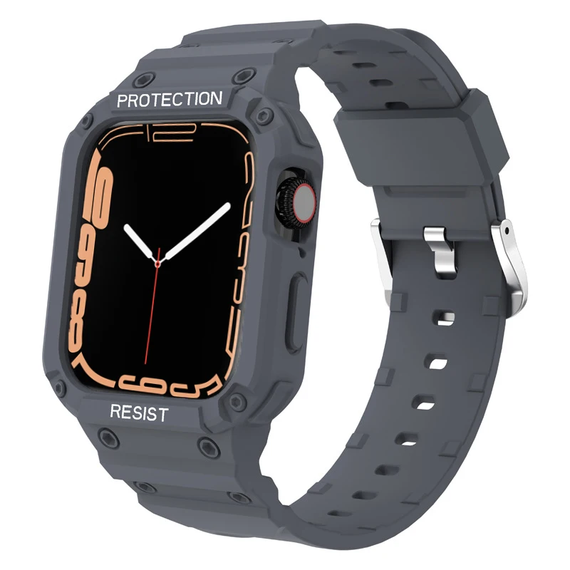 Transparent Silicone Armor Sport Band Case