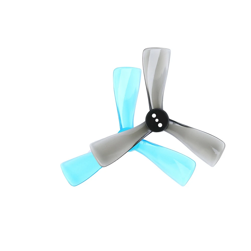 Nazgul Cine 2525 2.5Inch Tri-Blade/3 Blade Propeller Prop CW CCW for FPV ProTek25 Drone Part-Blue