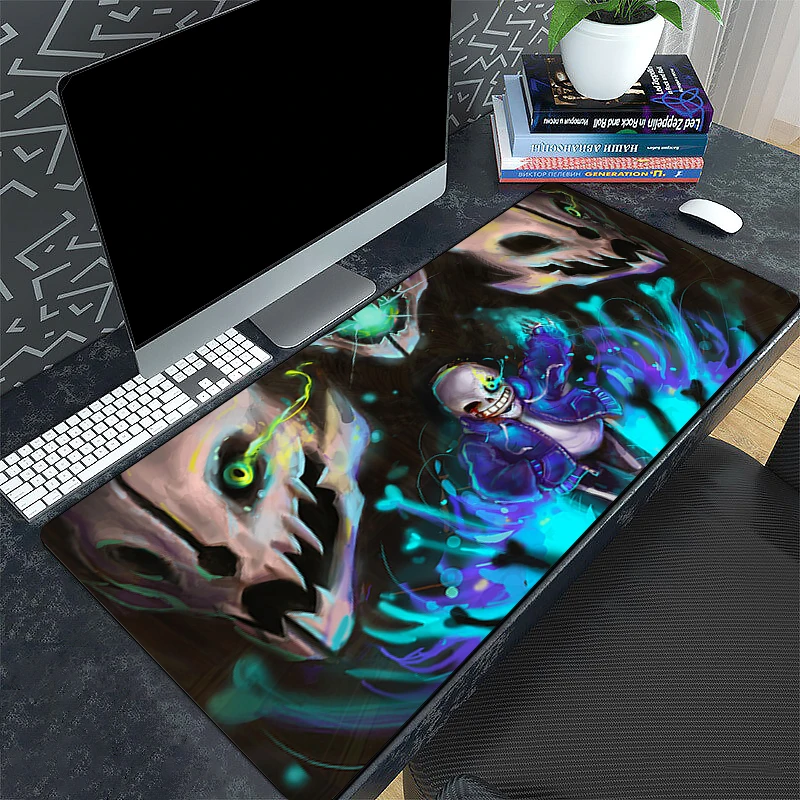 

Undertale Sans Mousepad Computer Desk Mat Desks Large Mouse Pad Gaming Accessories Gamer Keyboard Protector Mats Mause Pads Pc