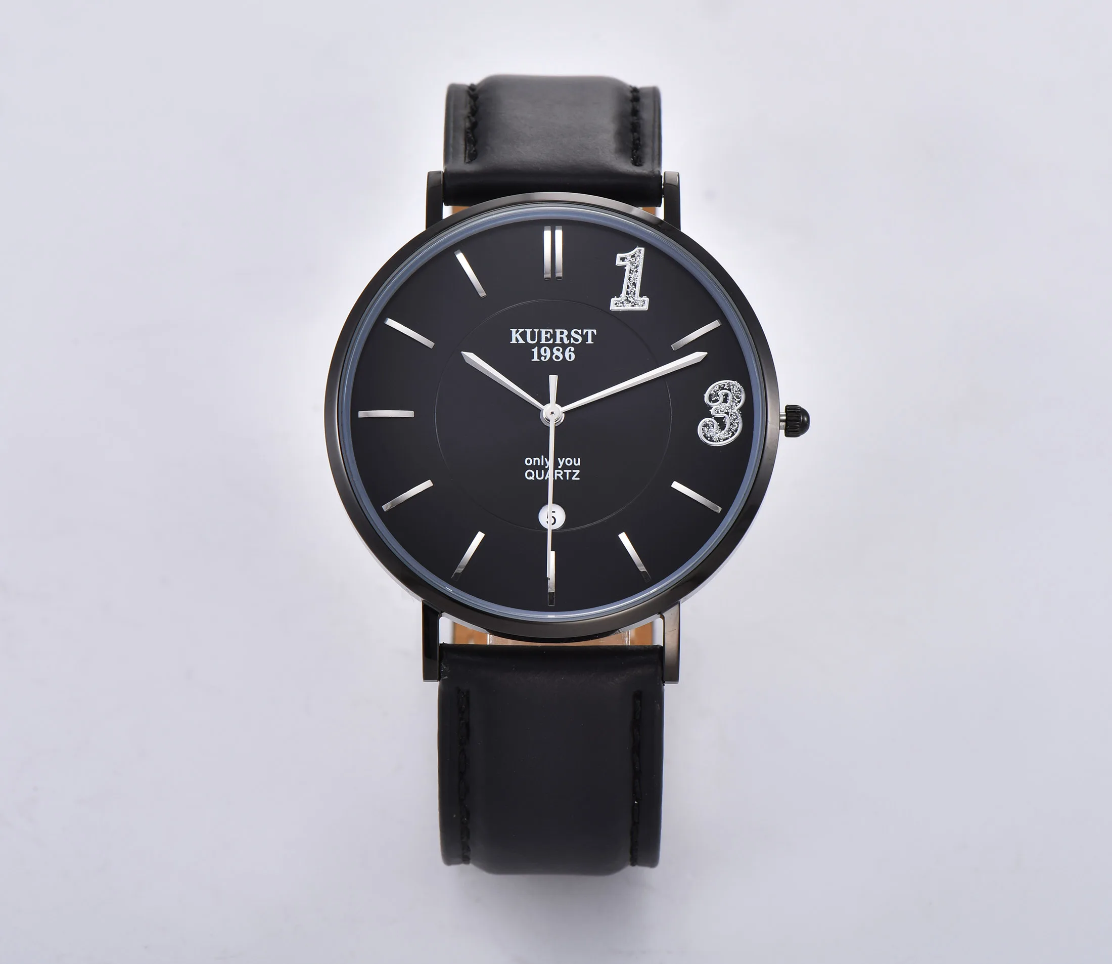 Couple Watch Brief Look Watch Genuine Leather Band Business Watch Lover Gift Watches