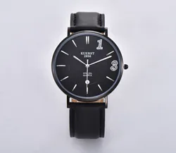 Couple Watch Brief Look Watch Genuine Leather Band Business Watch Lover Gift Watches