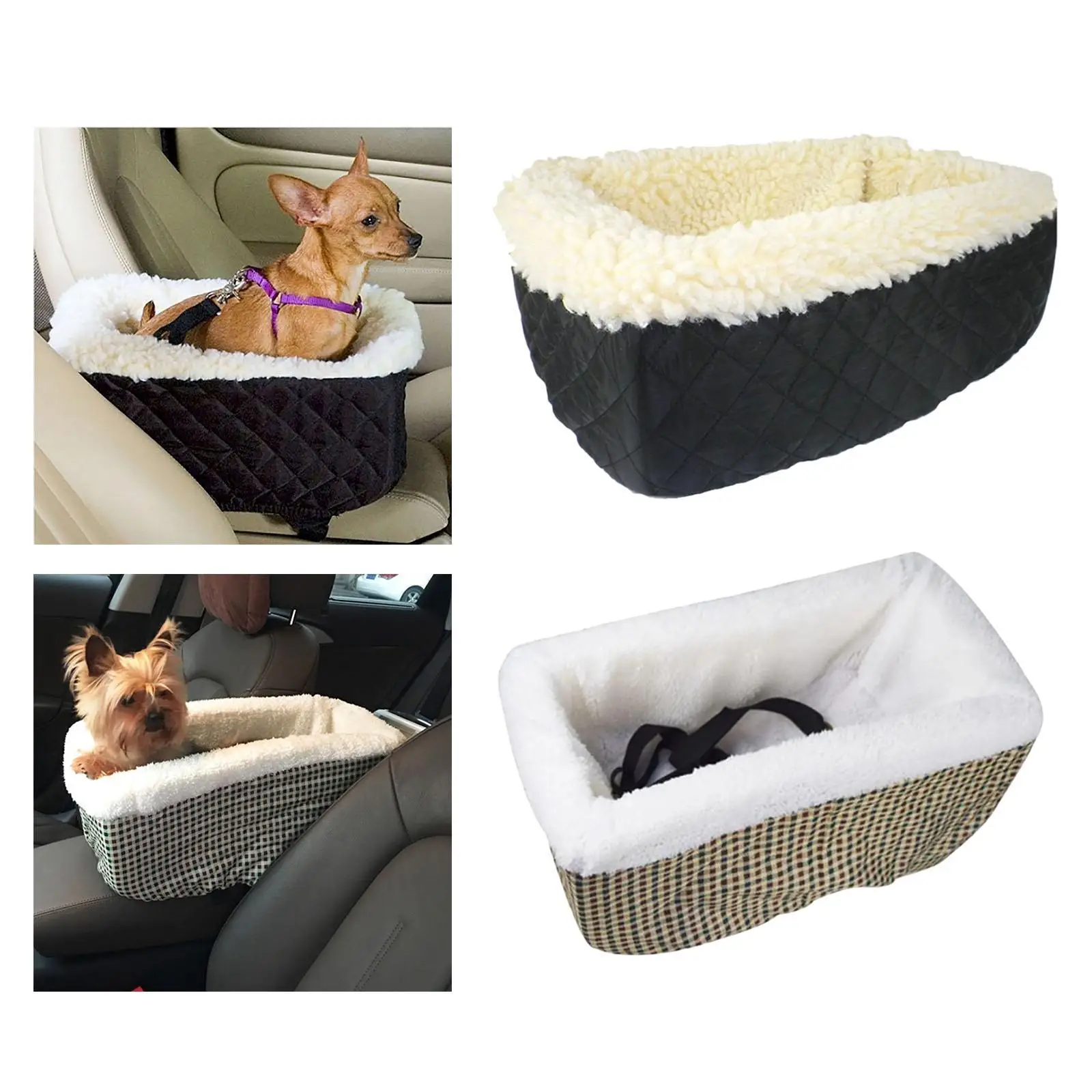 Small Dog Car Carrier Pet Booster Seat Travel Mat Crate for SUV