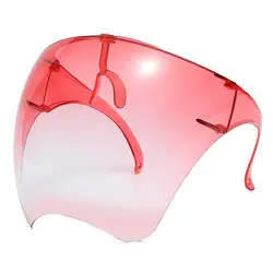 Advanced Clear Vision Protective Face Shield and Sunglasses Combo (One size A4)