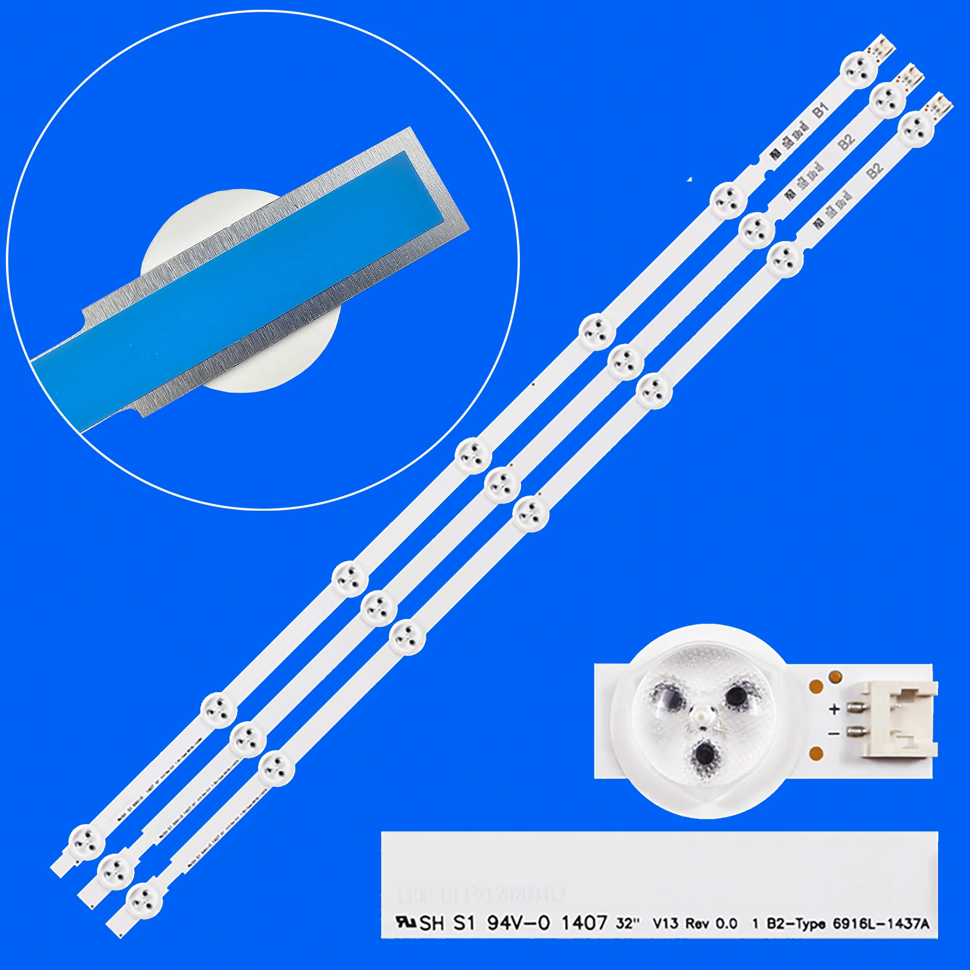 1/5/10 Kit LED Backlight Strip for 32\