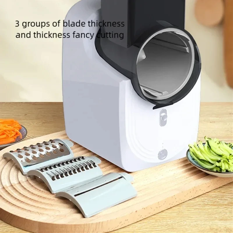 Multi-function Vegetable Cutter Kitchen Electric Slicer Shredder Automatic