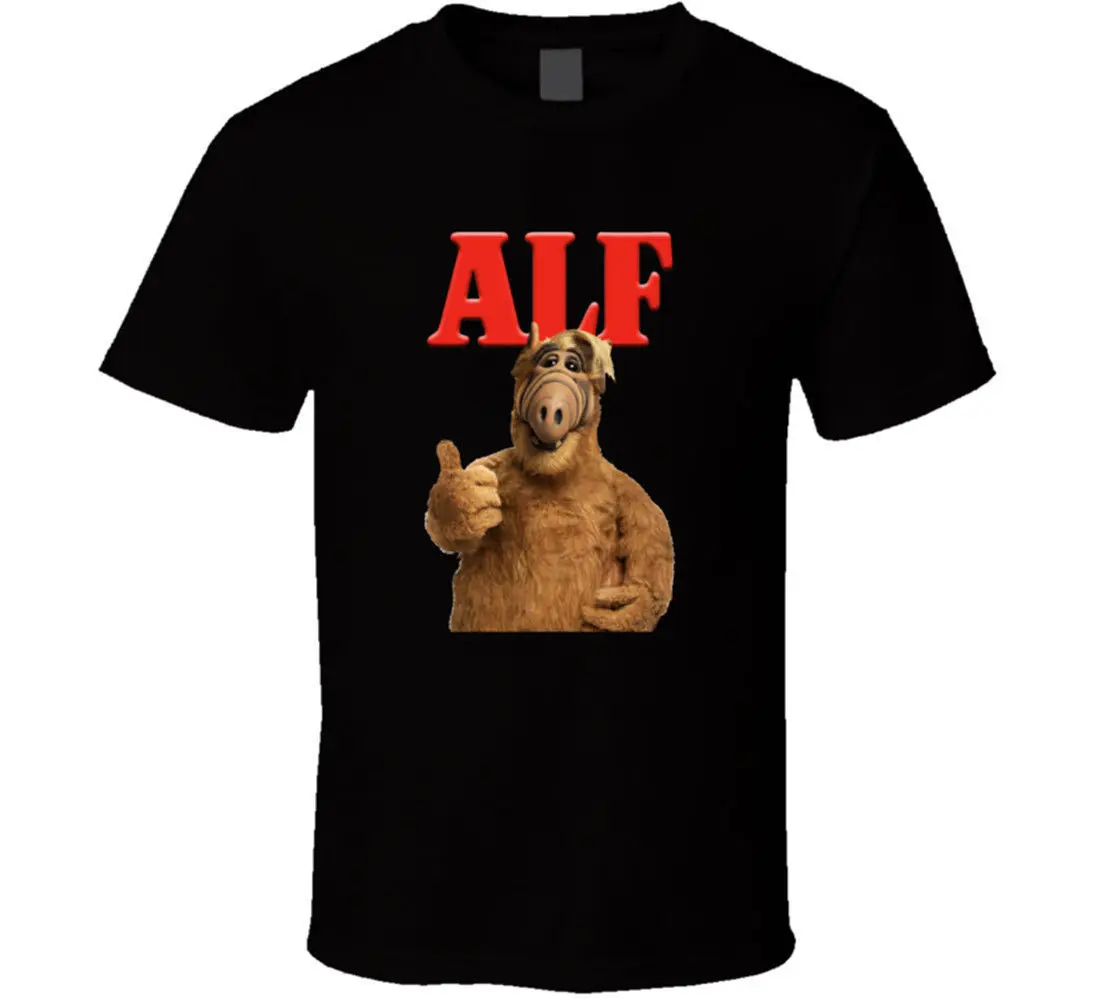 

Alf Tasty Cat UFO Series Alien TV Show Retro T Shirt Tee Gift New