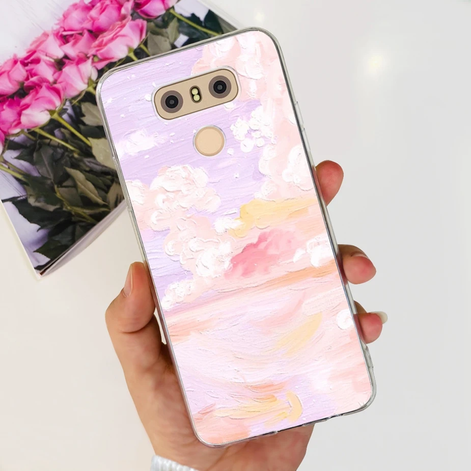 Chic Painted Soft TPU Phone Case - Cute Fashion Design with Bumper Protection