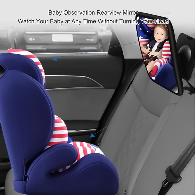 17*17cm Baby Auto Spiegel Auto Sicherheits Ansicht Zurück Sitz Spiegel Baby  Gerichtete Hinten Ward Infant Pflege Platz sicherheit Kinder Monitor Innen  - AliExpress