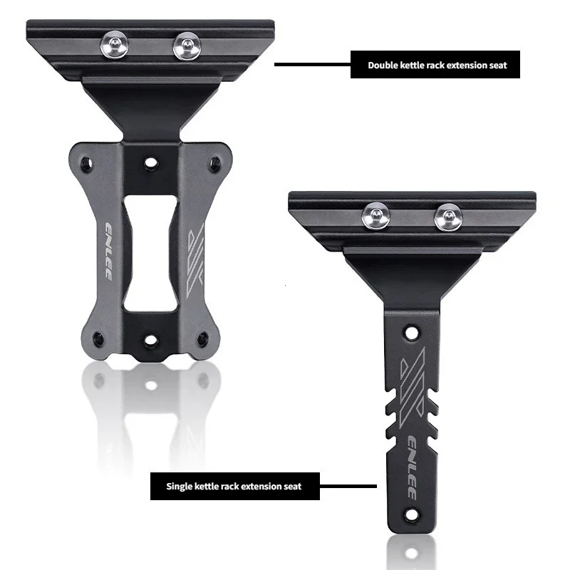 Bicycle Water Bottle Cage Extension Bracket Aluminum Alloy
