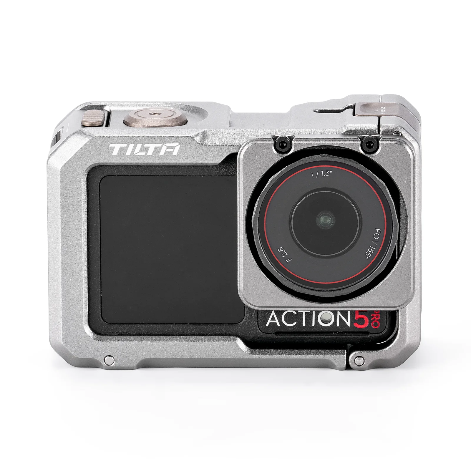 DJl ACTION 2 TILTAケージ、マクロレンズ付き （ティルタフルカメラ 