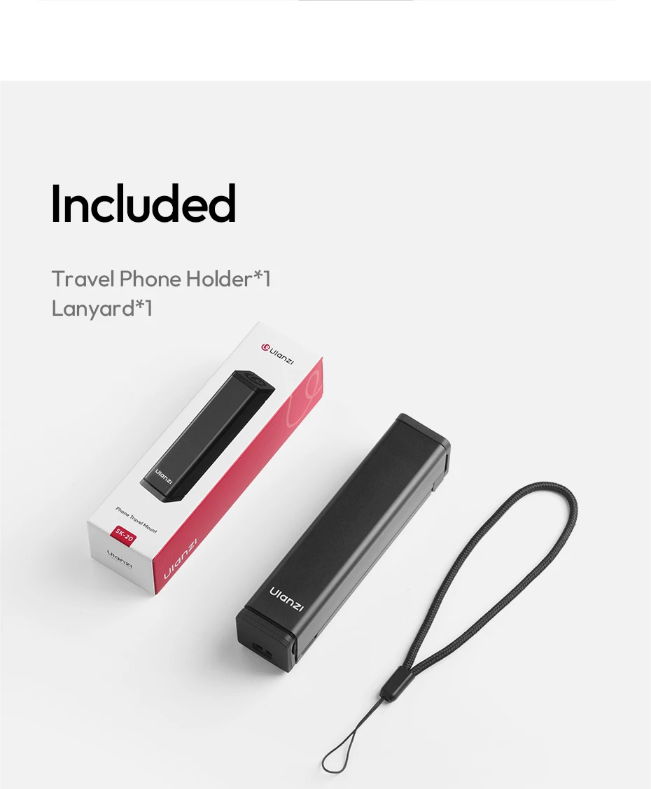 SK-20 Portable Travel Phone Holder Tripod for Mobile Phone Foldable Selfie Holde