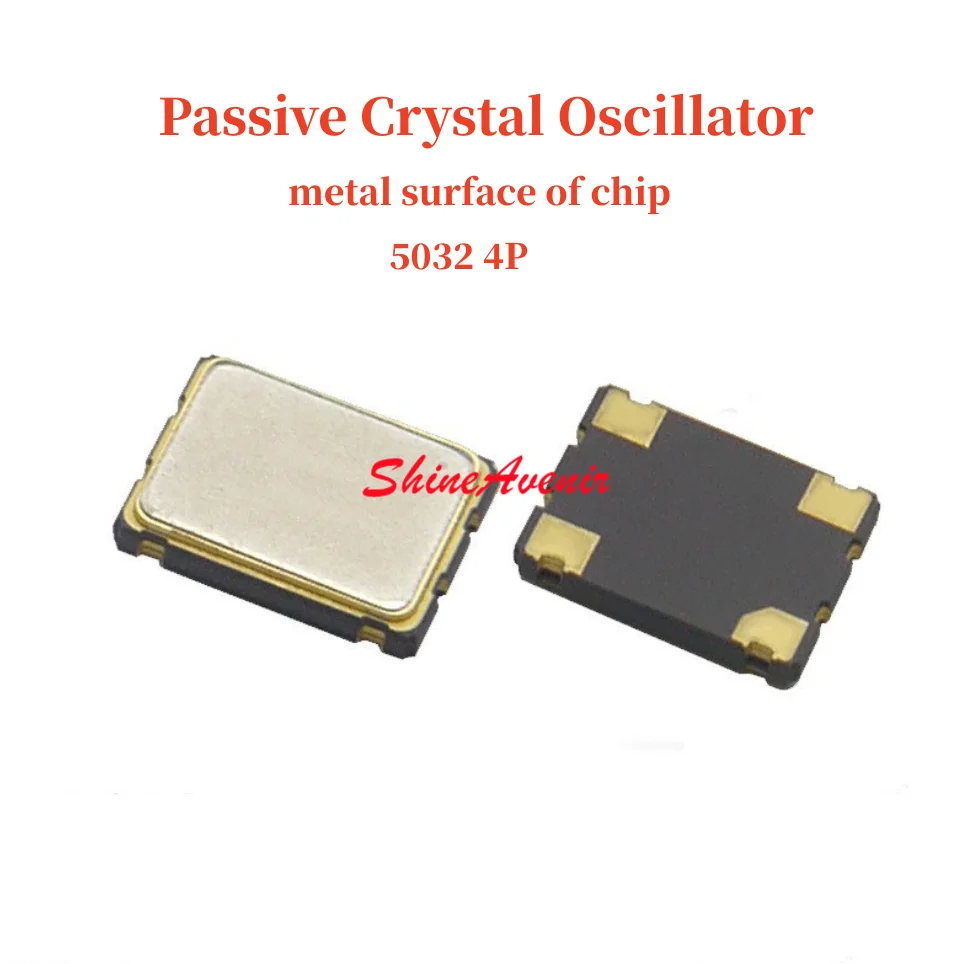 20pcs 5032SMD 24MHz，12MHz，27MHz，30MHz，13.56MHz，11.0592MHz，32MHz，8MHz