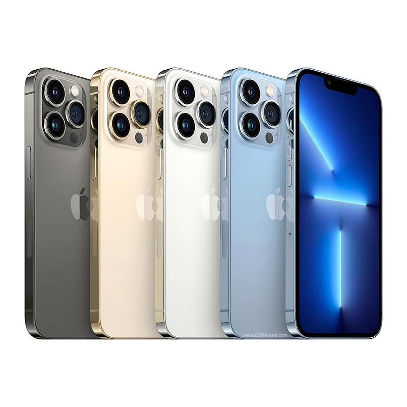 unlocked Apple iPhone 13 Pro 6.1" Super Retina XDR OLED Unlocked RAM 6GB ROM 128GB A15 IOS Face ID NFC 5G Genuine Cell Phone