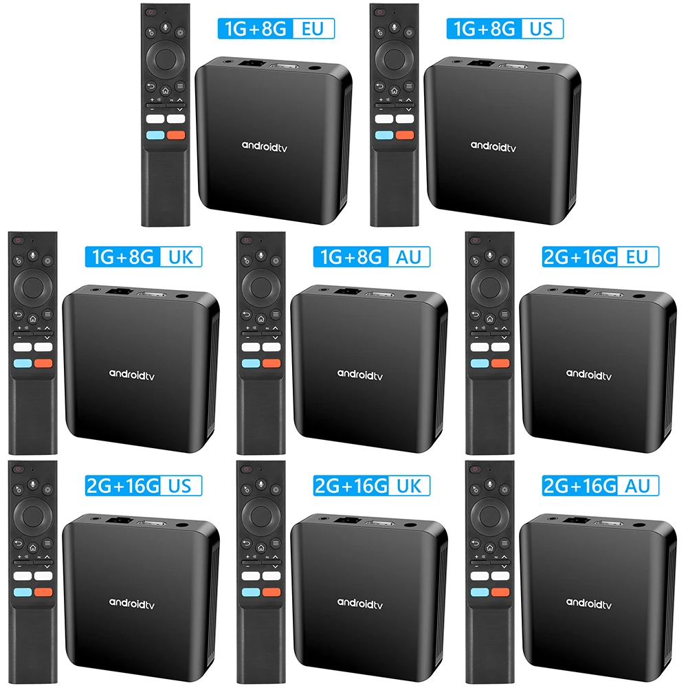 Android 14.0 4K TV Box TV98 ATV PLUS Media Player HD Set Top Box  2. 4G 5G Dual WIFI BT5.0 Allwinner H313 TV BOX with Remote
