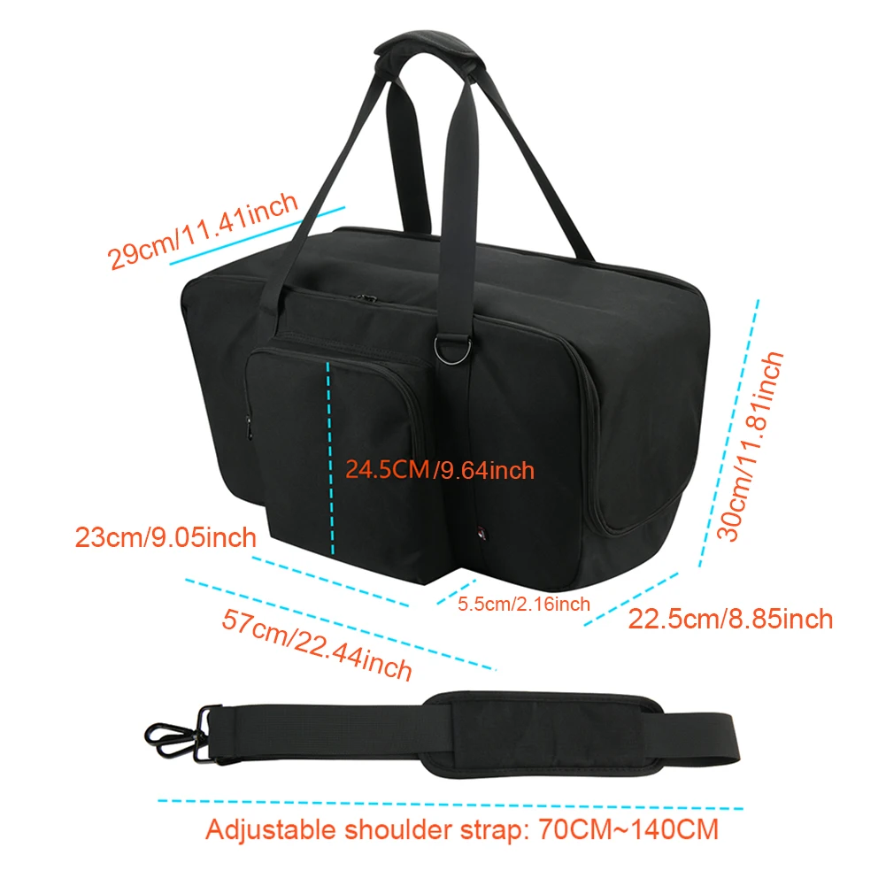 Dust Case for JBL PartyBox Club 120 Travel Carrying Case with Shoulder Strap Storage Bag for JBL PartyBox Club 120 Accessories