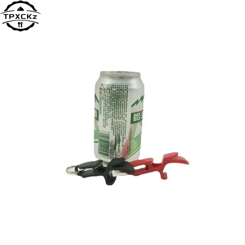 Shotgun Key Chain Beer Bong For Cans - Blue, Made In USA (Novelty Item)
