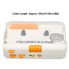 EOENKK USB Cassette Converter Plug and Play Portable MP3 Music Tape Player with Earphone for IPod PC 4