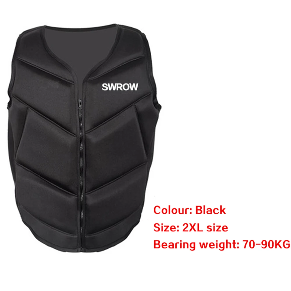 Life Jacket Neoprene Life Vest Adults Surf Life Jacket Ski Motorboats Kayak Raft For Boats Fishing Vest Swimming Drifting Safety Rescue