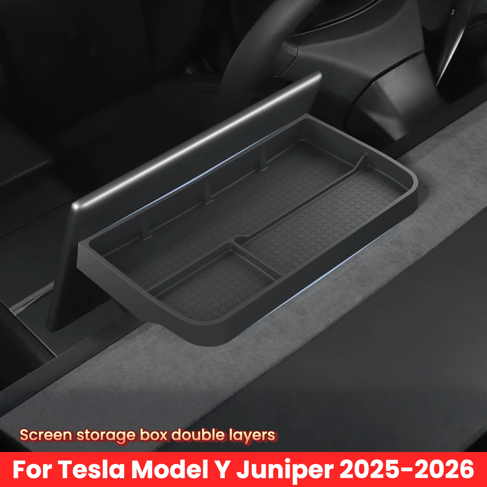 Tesla Model Y Rear Storage Suitable for Tesla Model Y Launch 2025 Juniper Dashboard Storage Tray ...