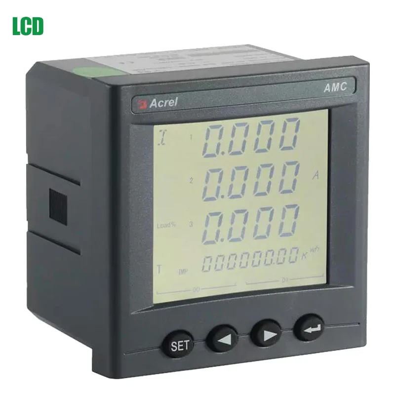 Acrel Ac Smart Power Analyzer Strumento Di Misurazione Elettrico Contatore Di Potenza Trifase Programmabile Per Elettricità Amc96-E4/Kcsoe