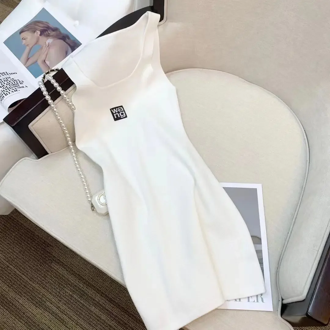 

Women's slim knit dress, letter print, sexy, summer, new dresses vestido fiesta mujer elegante