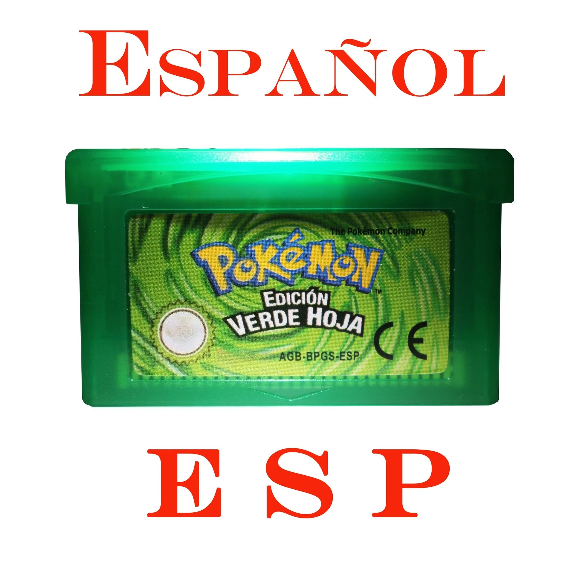 GBA Game Cartridge Pokemon Spanish Edition Pokémon Ruby Sapphire