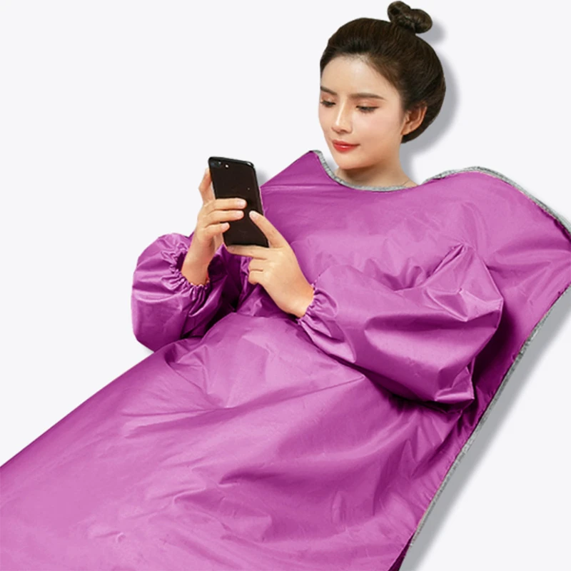 

Portable sauna blanket detox far infrared black sauna blanket for health and beauty