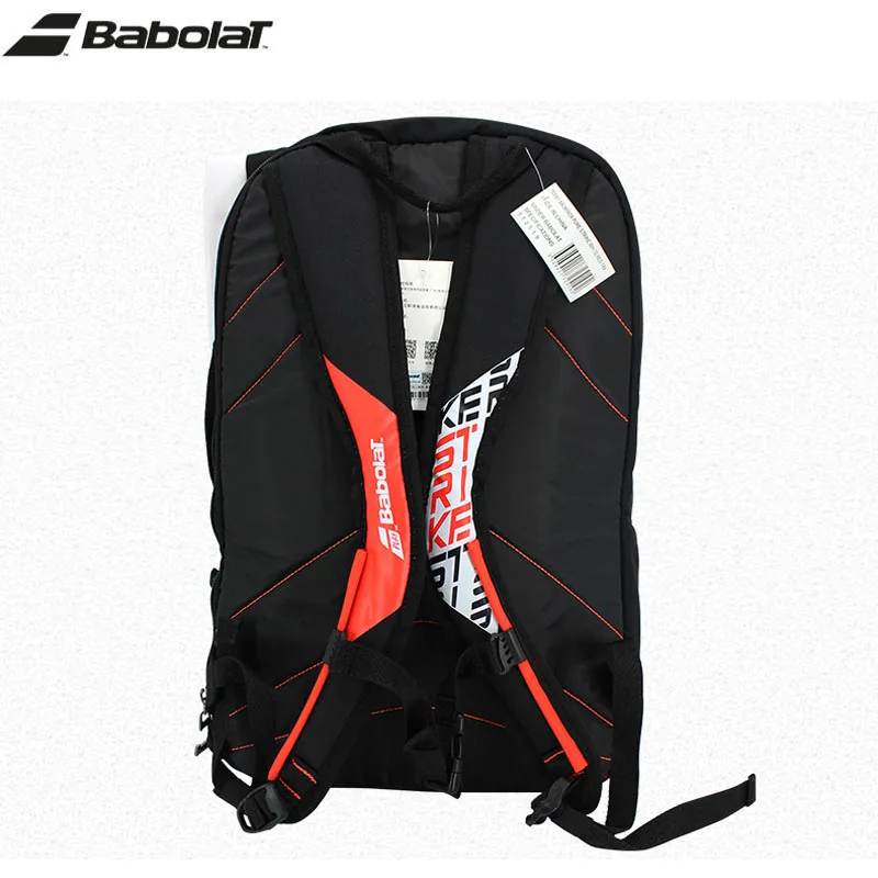 Babolat Pure Strike Tennis Backpack Tim Court Same Type 2 Usages Tennis Rackets Bag 1-3 Pack Large Capacity Beach Tenis Backpack