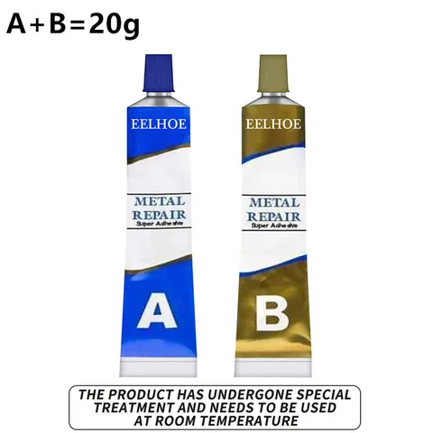 AB Glue Strong Bond Sealant Casting Adhesive Industrial Heat Resistance Cold Weld Metal Repair Paste Defect Repair Agent