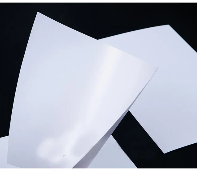 Carta Perlata A4 Bianco Ghiaccio - 10 Fogli 290 G/m&sup2; Per Fai Da Te