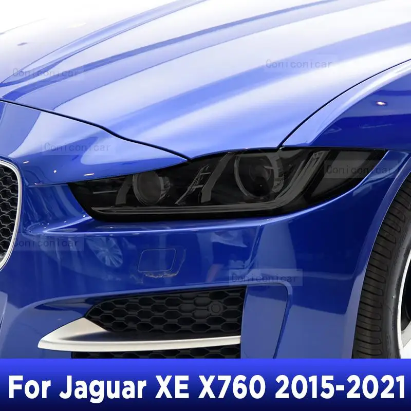 

Для Jaguar XE X760 2015-2021 Автомобильная внешняя фара с защитой от царапин, ТИНТ передней фары, аксессуары для ремонта фотографий, наклейка