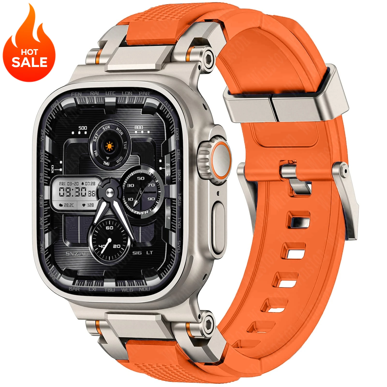 Men's Premium Silicone Sport Strap