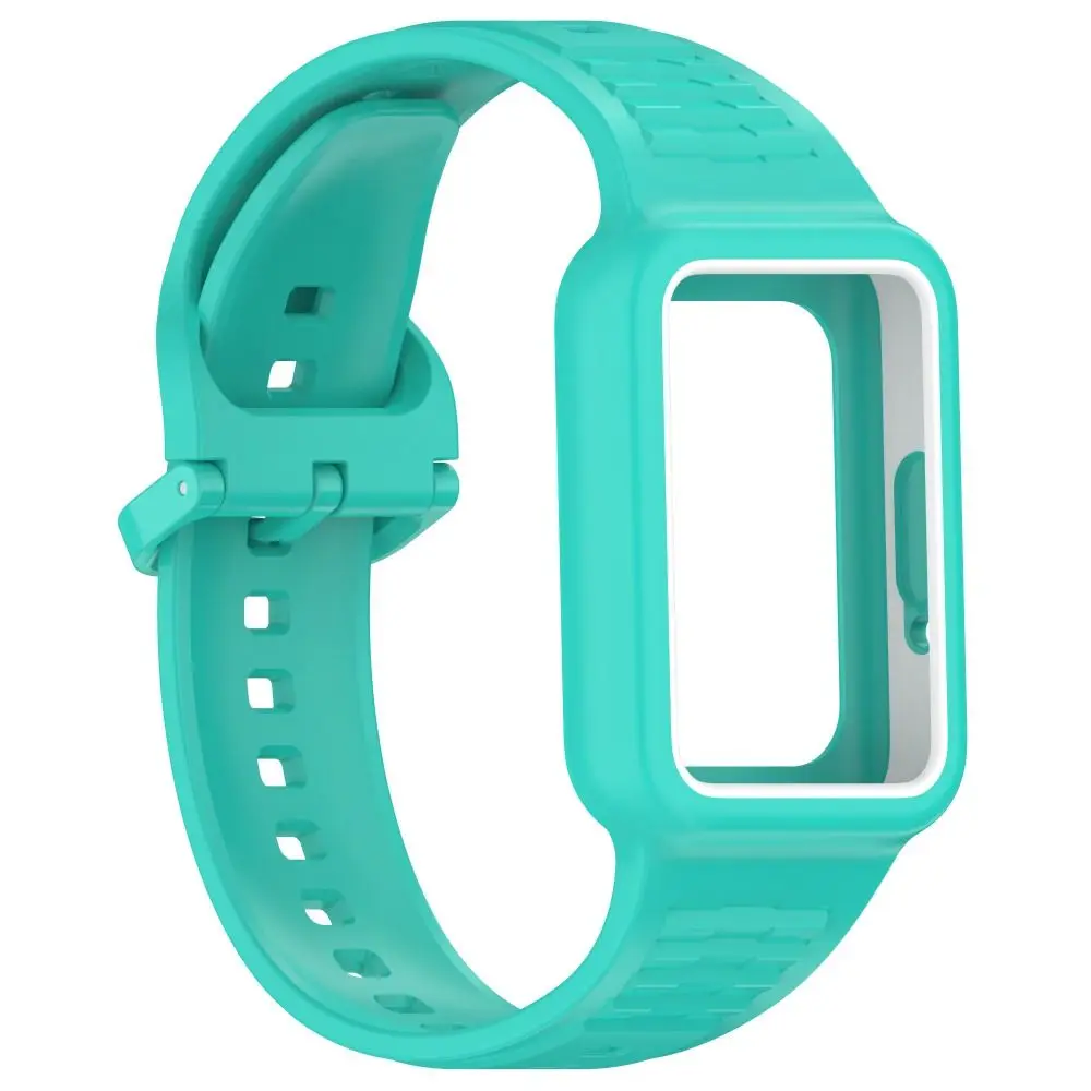 Universal Silicone Watch Strap and Case - Integrated Smartwatch Band Bracelet