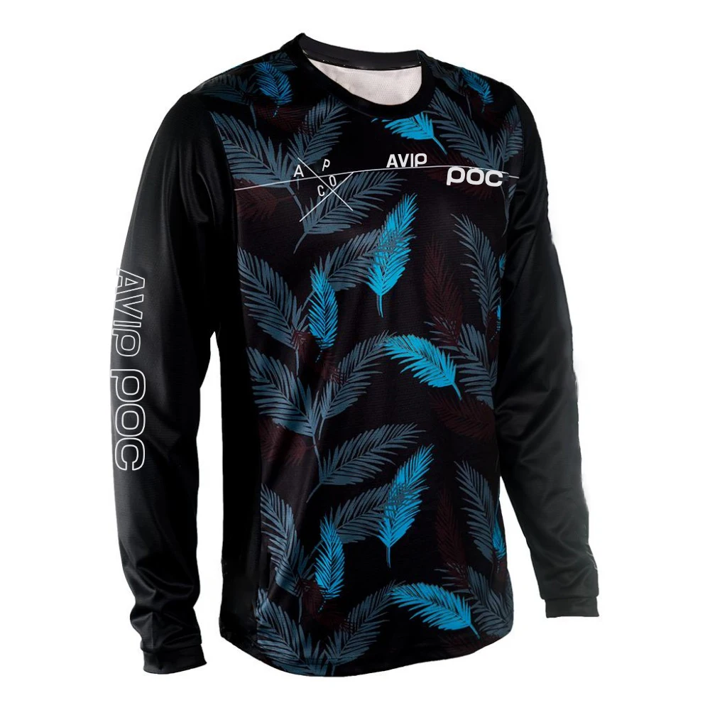 thumbnail image 1 of 2024 AVIP POC MTB Jerseys Moto Mountain Bike BMX DH Ciclismo Ropa Verano Camiseta Bicicletas Ropa Mujer Hombre Motocross, 1 of 4