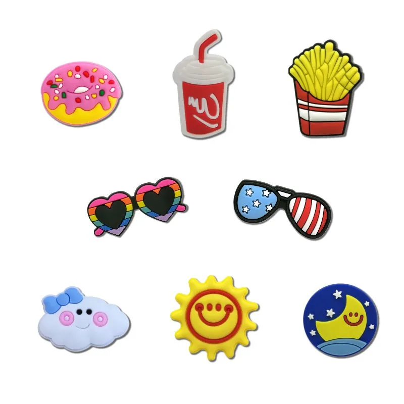 

Sun Cloud Moon Shoe Charms for Sandals Accessories Shoe Decorations Pins for Kids Boy Girls Favor Gift