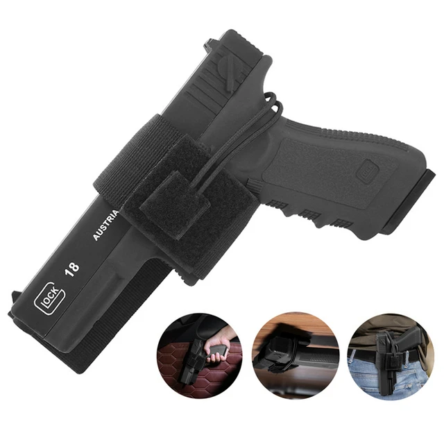 Étui universel pour pistolet de poing pour le transport dissimulé porte-pistolet  pour hommes et femmes maison voiture - AliExpress