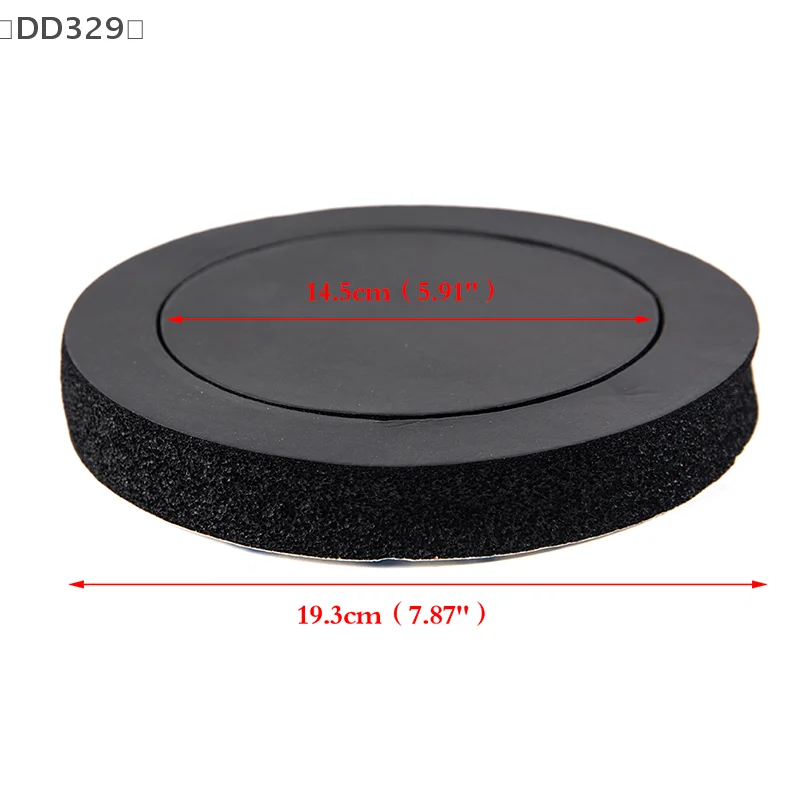 〔DD329〕 1Pcs Universal Car Speaker Ring Soundproof Sponge Pad 6.5 Inch Car Universal Speaker Insulation Ring