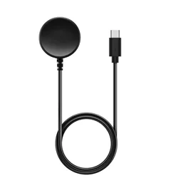Universal Samsung Galaxy Watch Charger - Enhanced Fast Charging Cable and Adapter - Galaxy Watch Ultra (TypeC - Black - One body)
