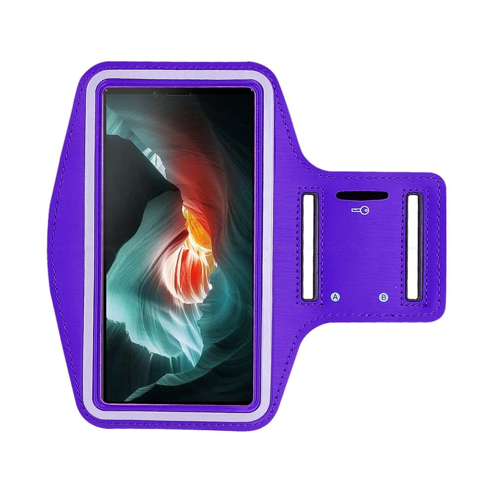 Durable Sports Armband for Running, Cycling, and Gym Workouts - Universal Phone Holder for Active Lifestyles