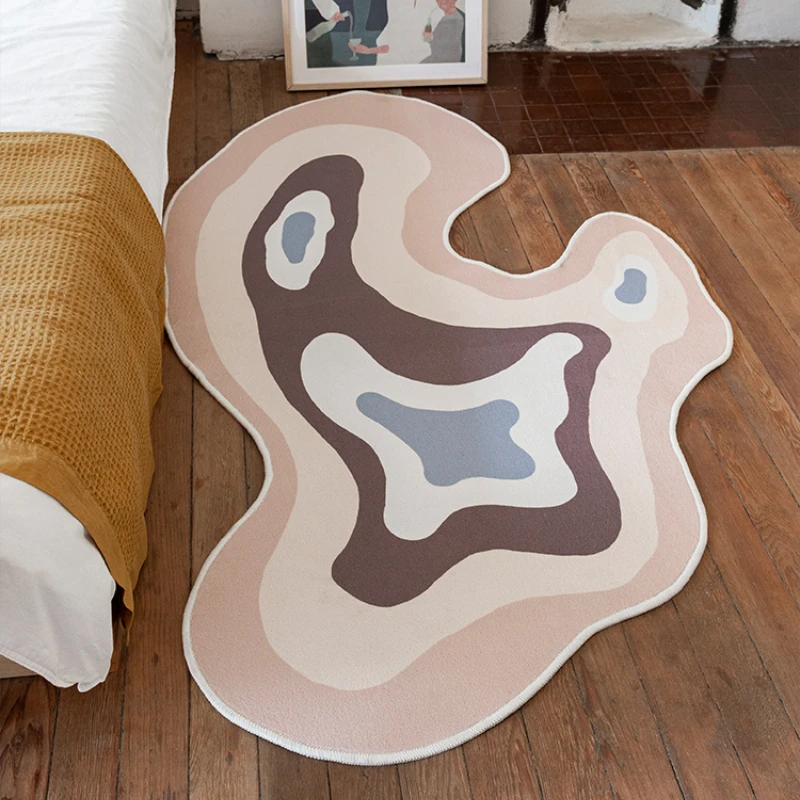 Carpet for Living Room Abstract Art Bedroom Large Area Rug Home Decoration Special-shaped IG Cloakroom Door Mat ковер Tapis 러그