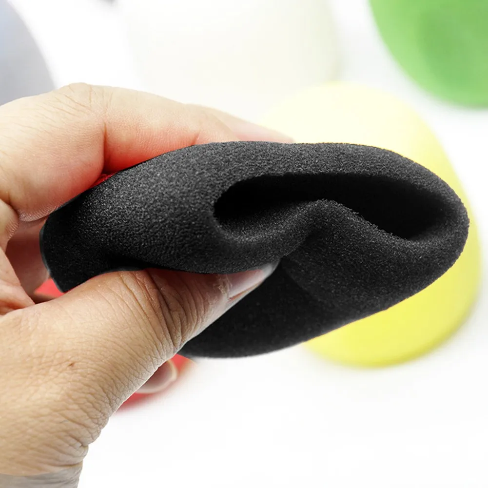 

5Pcs Microphone Windshield Sponge Cover Handheld Microphone Foam Cover Protective Cap Lapel Earphone Microphone Accessories