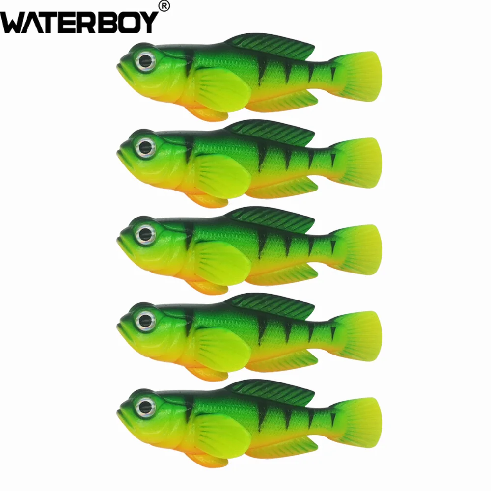 Premium Goby Soft Bait Fishing Lure Set - 5 Pack