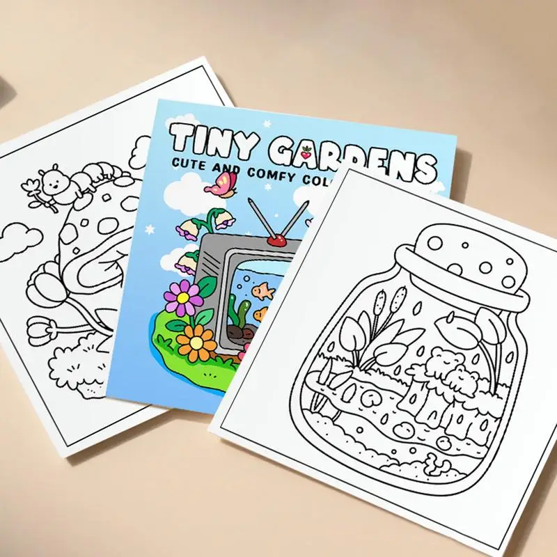 Coloring Book Drawing Notebook For Relaxation Educational Colorful Coloring Book For Travel Holiday Kindergarten Home Nursery