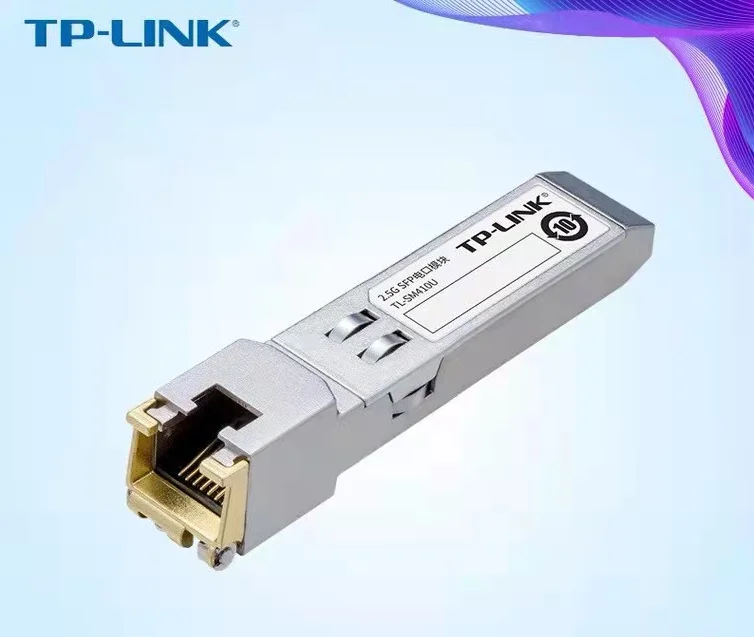 Tp-link 2.5g SFP to RJ45 SFP TL-SM410U SFP Module 2.5Gbps RJ45 SFP Module SFP Copper RJ45 SFP Transceiver dual band