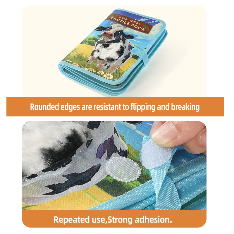 Children's 3D Interactive Cognitive Picture Book - Farm Adventure Edition