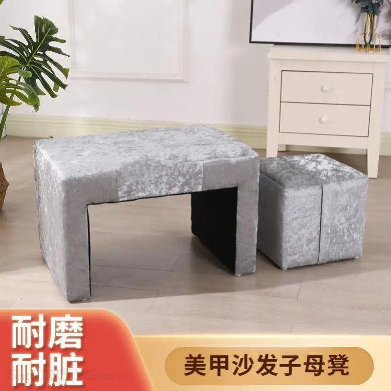Nail Beauty Foot Big Boy Stool Foot Bath Pedicure Technician Stool Pedicure Do Pads