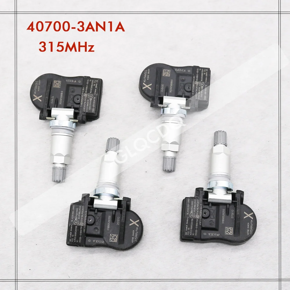 TPMS сенсор для NISSAN VERSA NOTE 2013-2020 Датчик давления в шинах 315 МГц датчик 40700-3AN1A 407003AN1A |